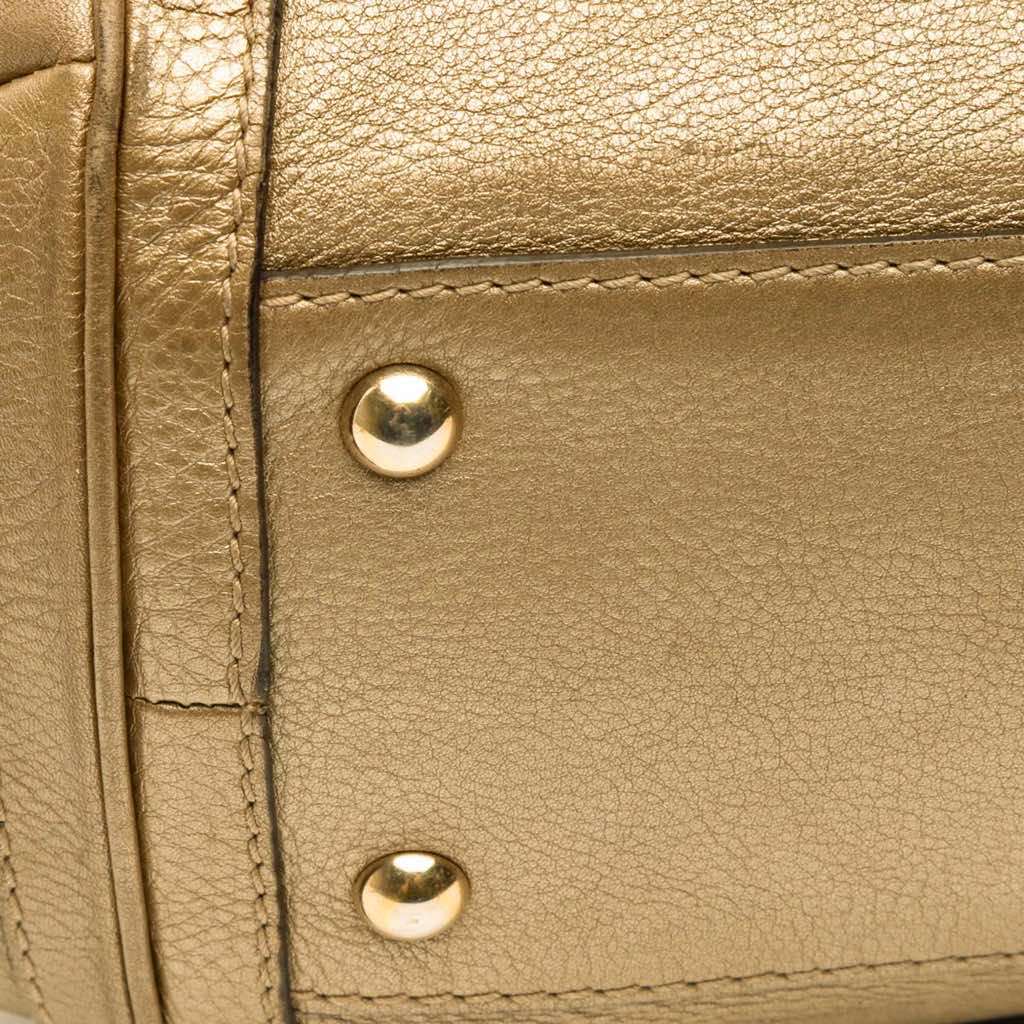 Gucci Large Leather Bella Tote - Image 11