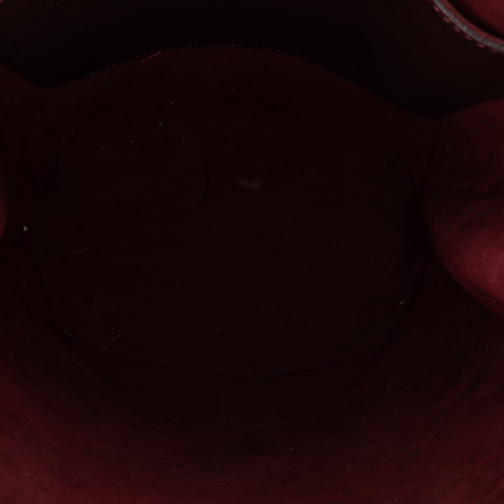 Burberry House Check Canvas and Suede Fringe Bucket Bag - 4