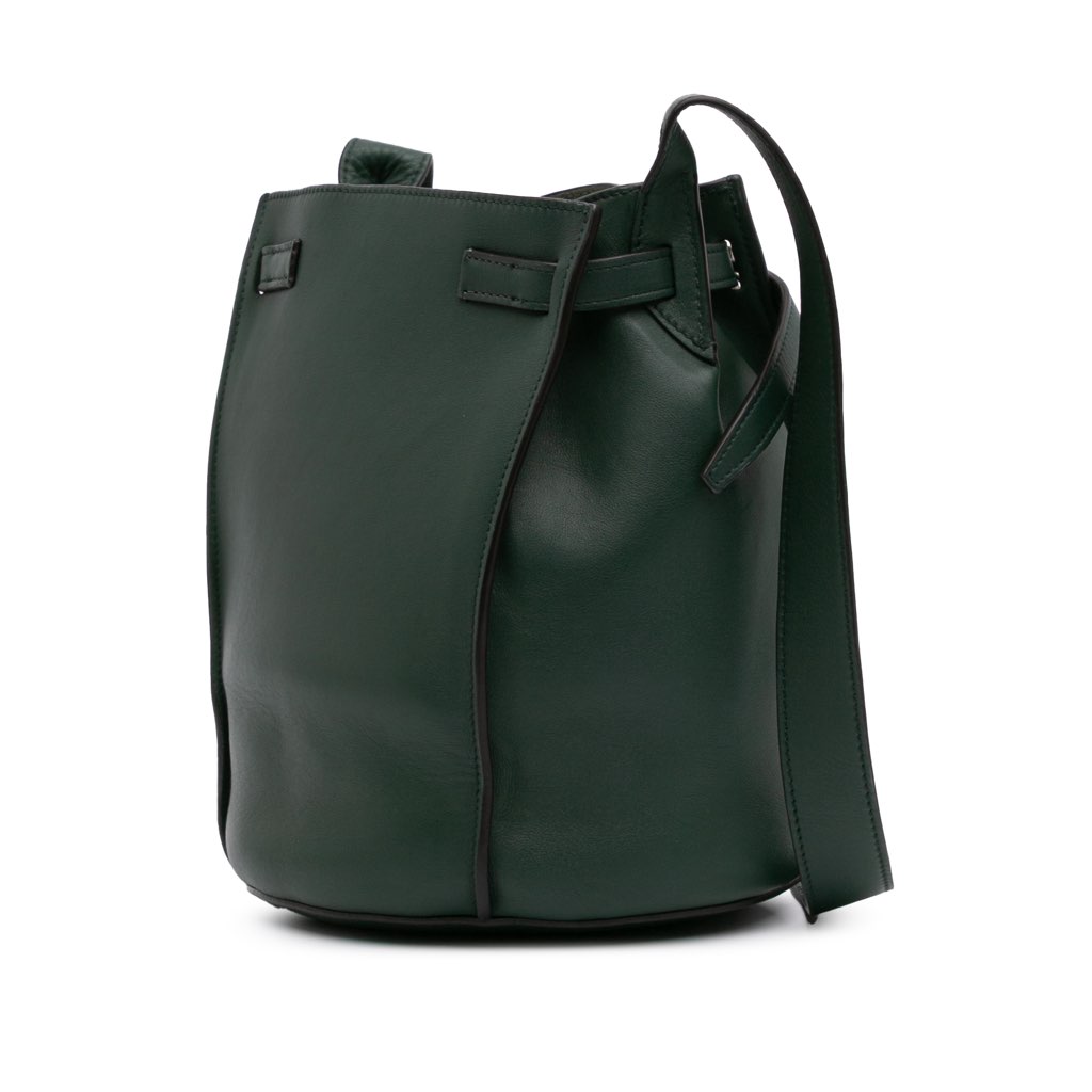 Celine Leather Big Bag Bucket Crossbody - Back view