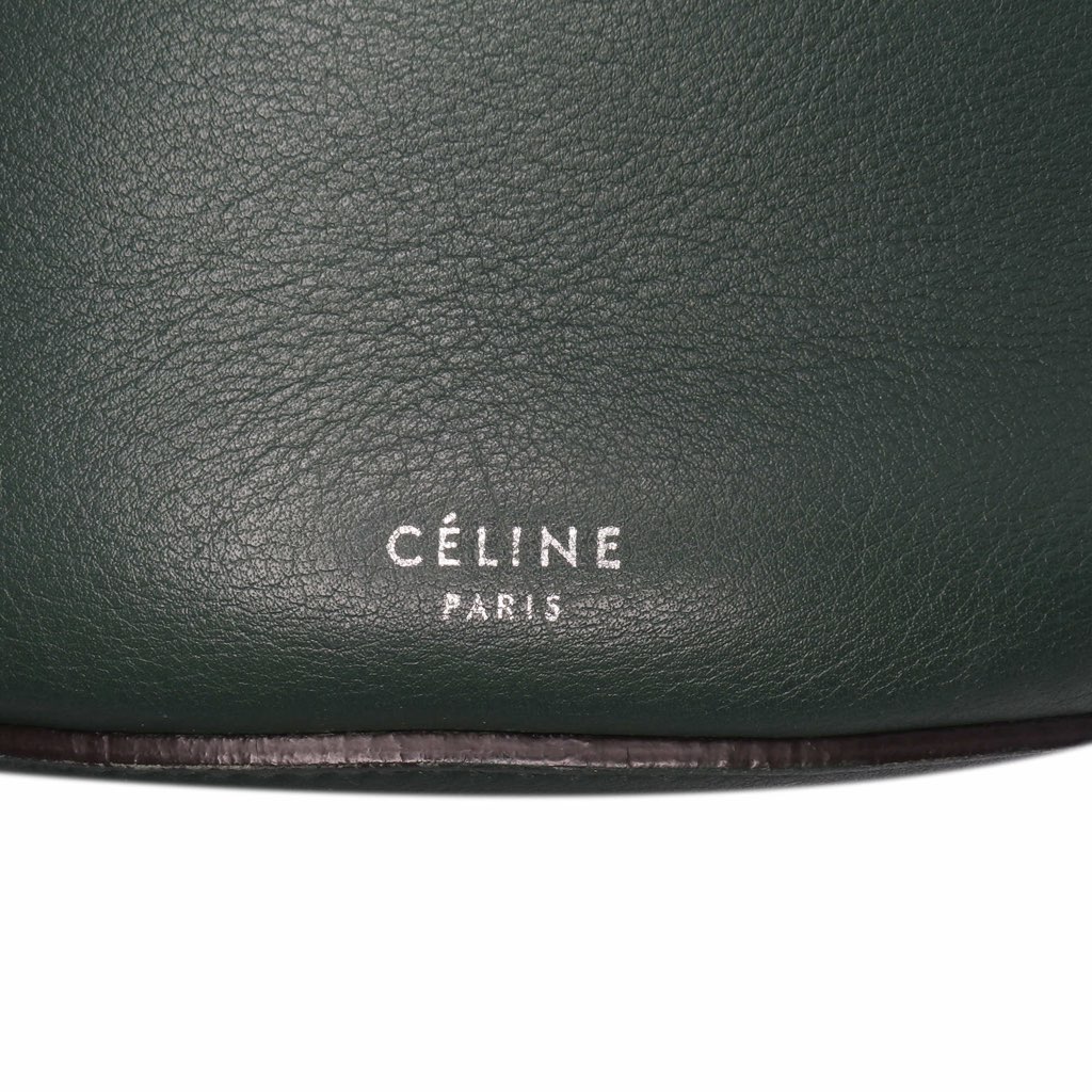 Celine Leather Big Bag Bucket Crossbody - Side view
