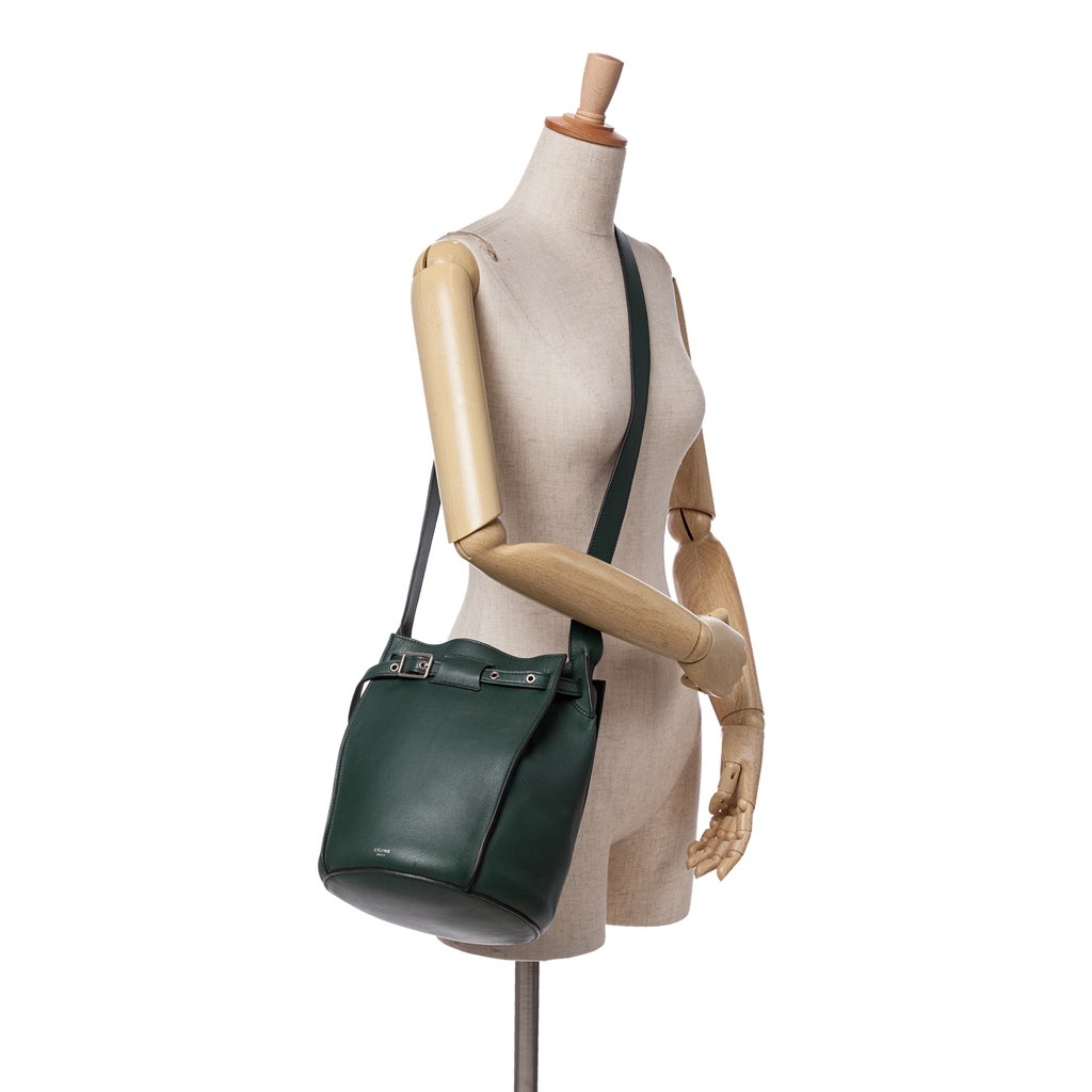Celine Leather Big Bag Bucket Crossbody - Image 12