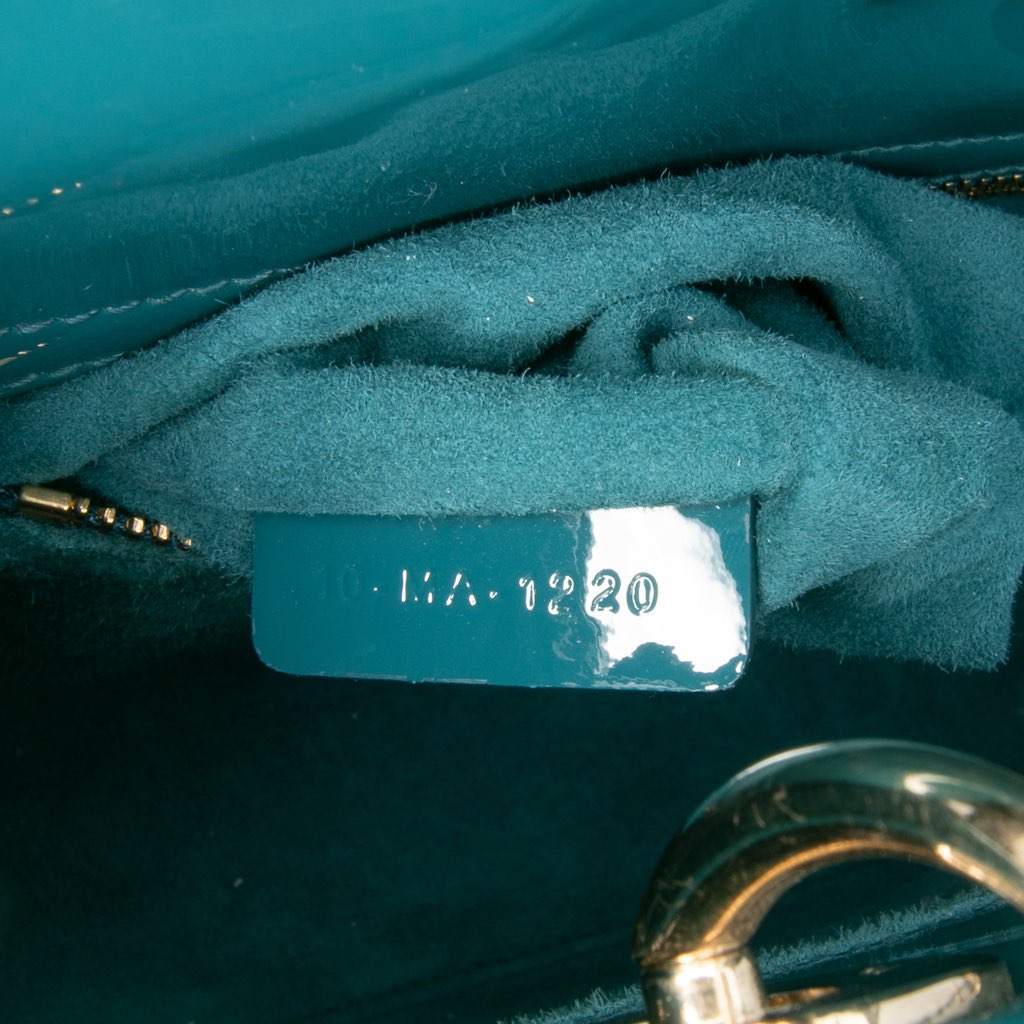 Dior Small Patent Cannage Lady Dior - 5