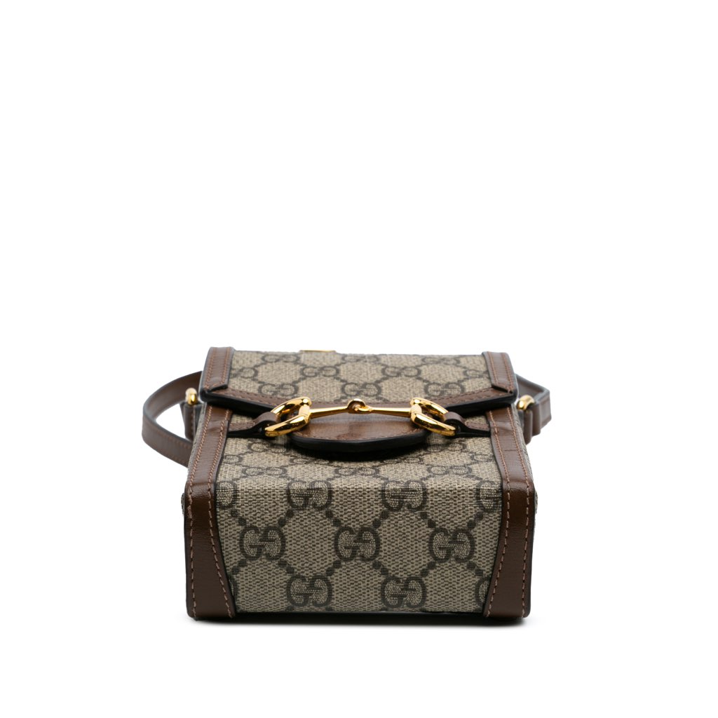 Gucci Mini GG Supreme Horsebit 1955 Crossbody - 3
