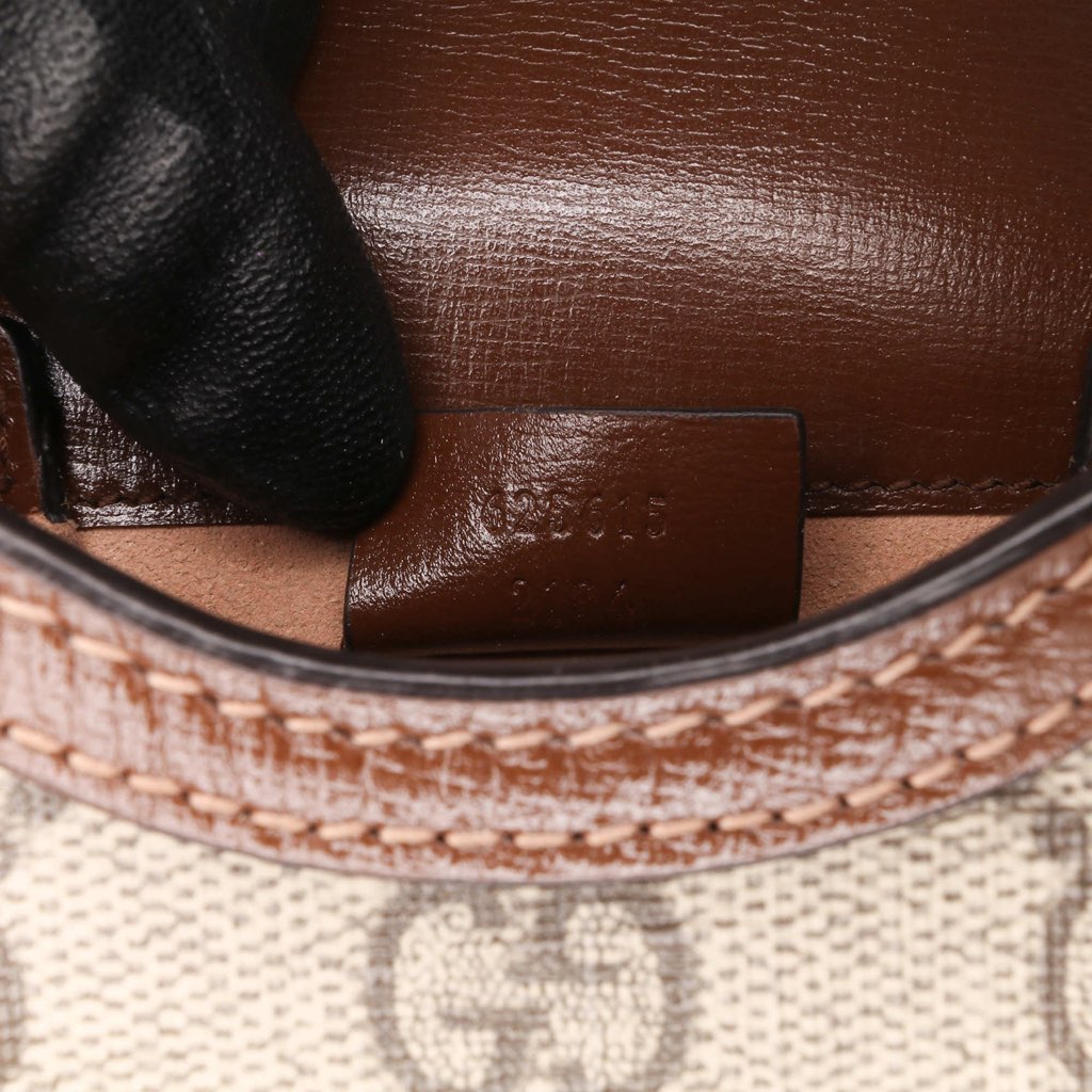 Gucci Mini GG Supreme Horsebit 1955 Crossbody - 5