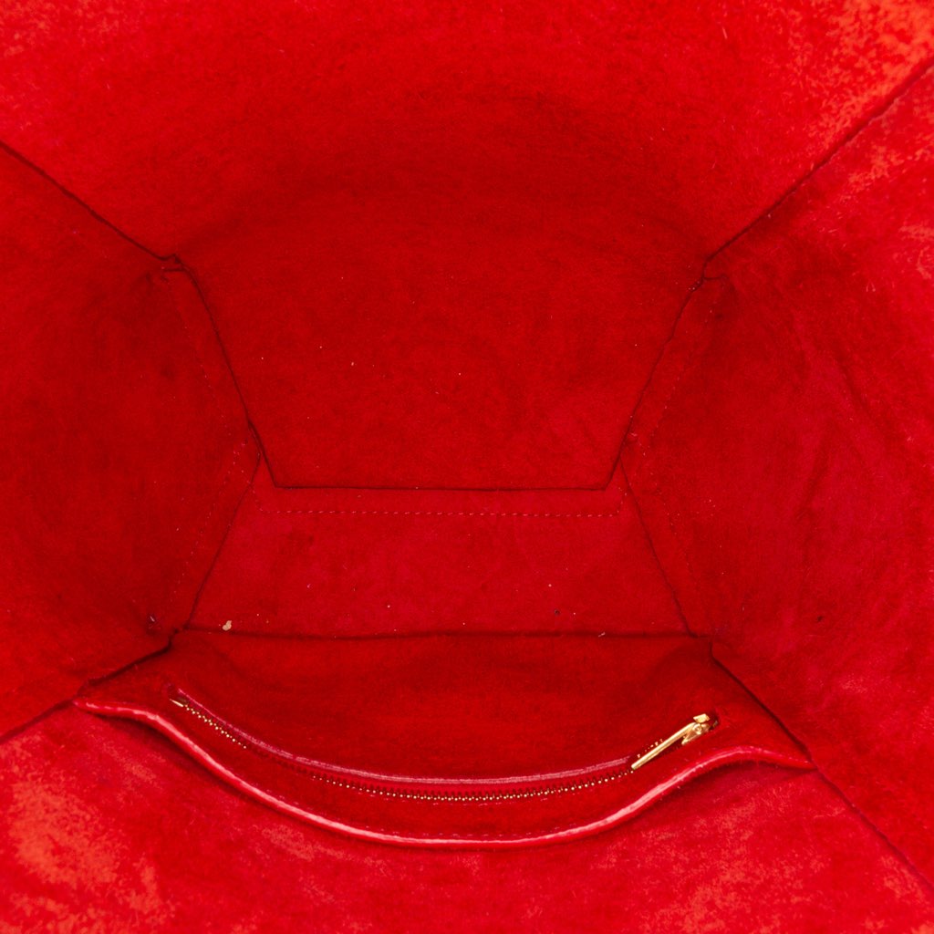 Celine Small Leather Seau Sangle Bucket Bag - 4