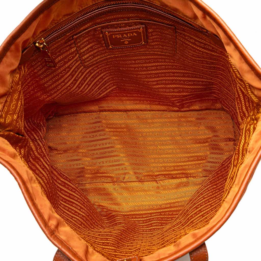 Prada Tessuto Canapa Logo Tote - 4