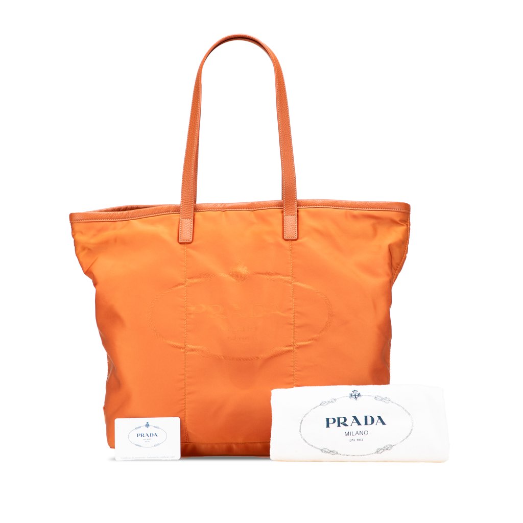 Prada Tessuto Canapa Logo Tote - Image 12