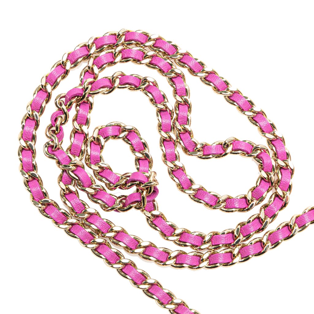 Chanel CC Tweed Houndstooth Clutch On Chain - Image 14