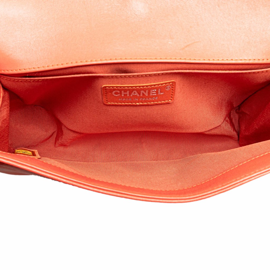 Chanel Small Tweed and Lambskin Boy Flap - 4