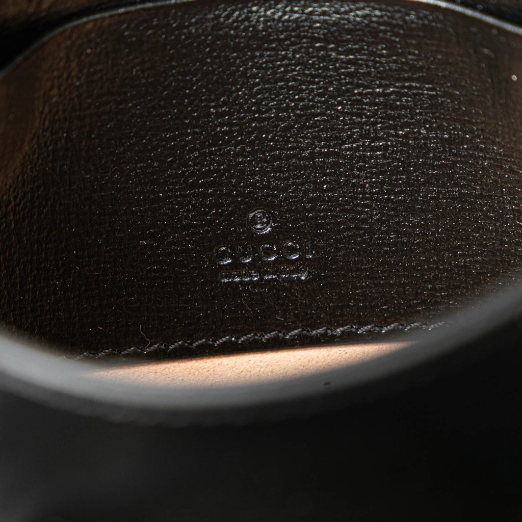 Gucci Mini Leather Horsebit 1955 Web Satchel - Side view