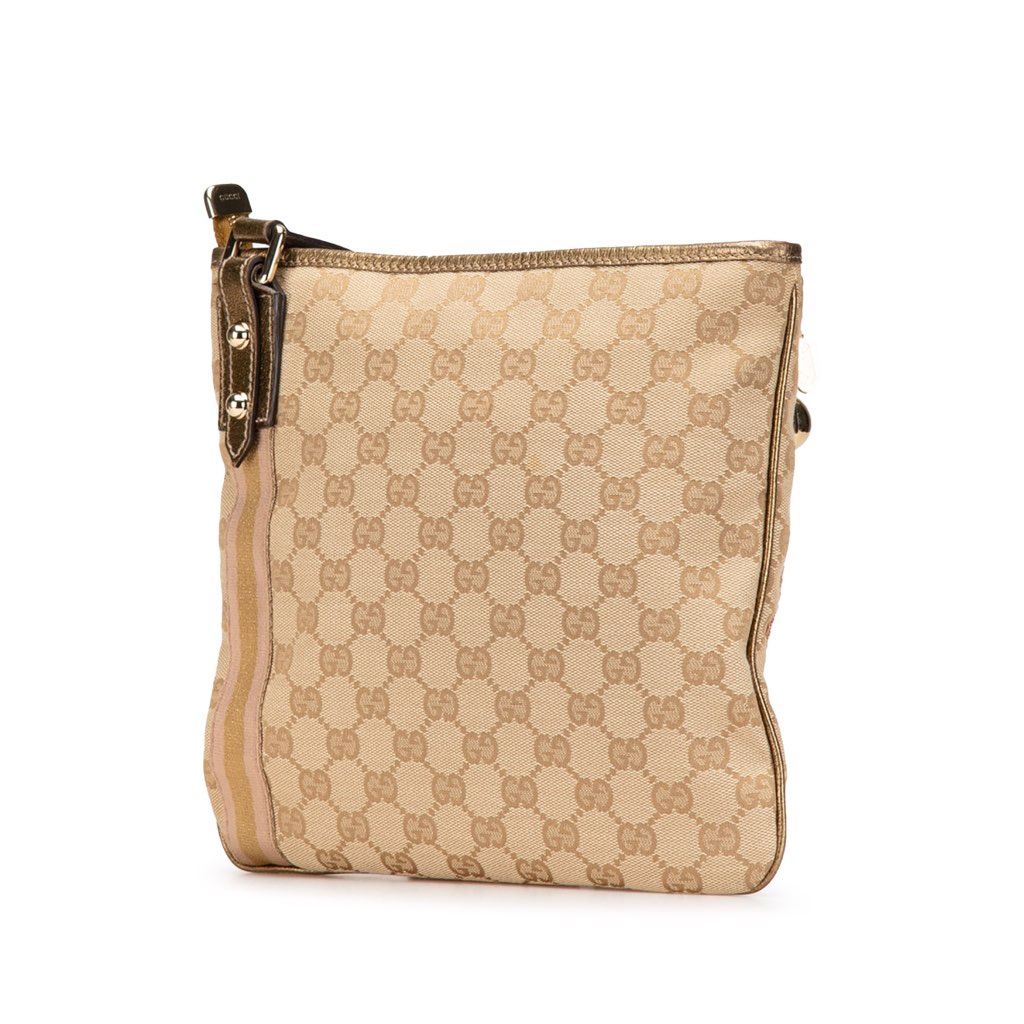 Gucci GG Canvas Jolicoeur Crossbody - 2