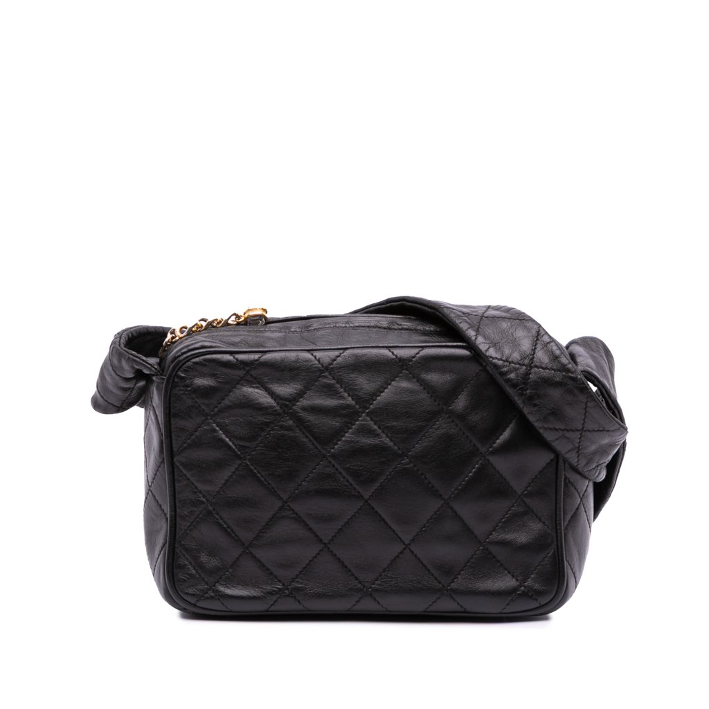 Chanel Mini Quilted Lambskin Camera Crossbody