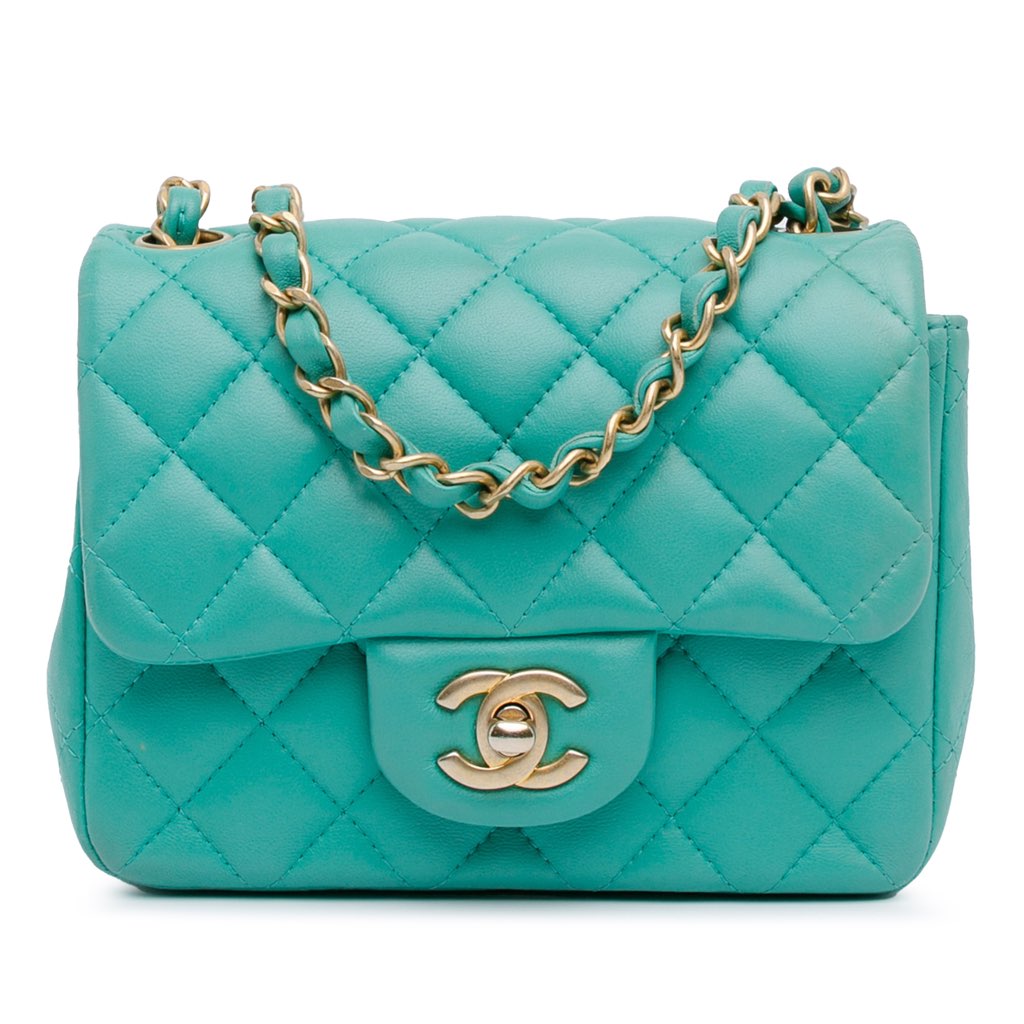 Chanel Mini Square Classic Lambskin Single Flap