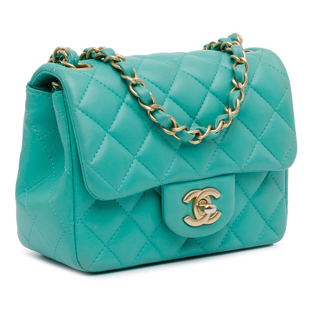 Chanel Mini Square Classic Lambskin Single Flap - 2