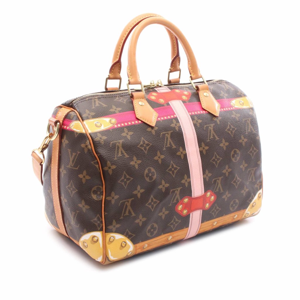 Louis Vuitton Monogram Summer Trunks Speedy Bandouliere 30 - 2
