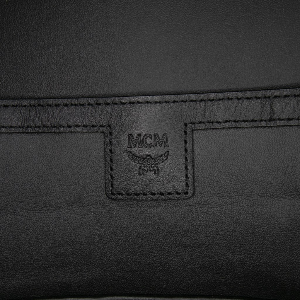 Mcm Medium Visetos Leather Stark MCmotor Backpack - 5