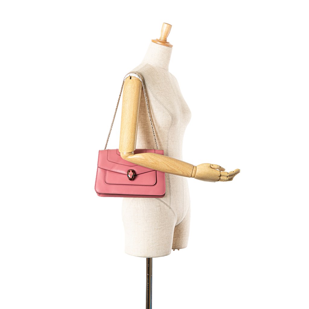 Bvlgari Leather Serpenti Forever Crossbody - Image 15