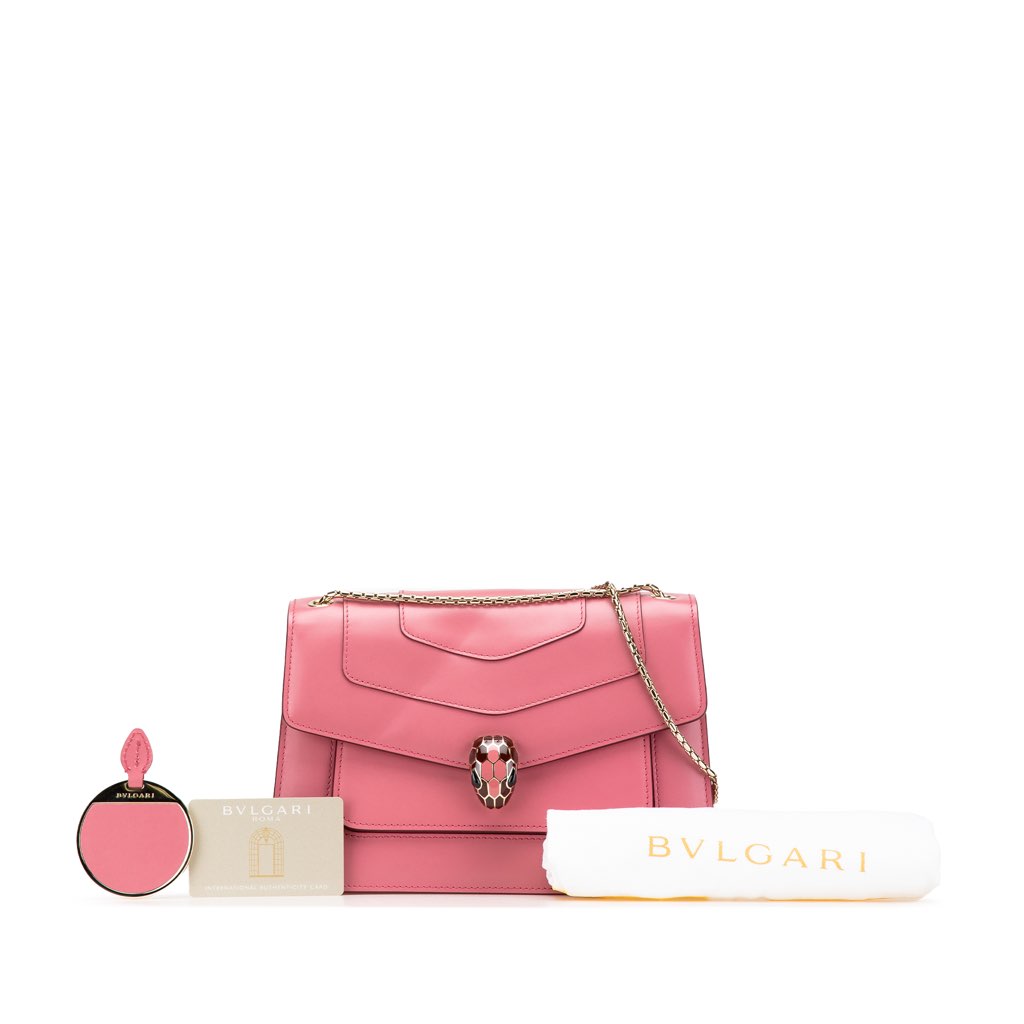 Bvlgari Leather Serpenti Forever Crossbody - Image 16