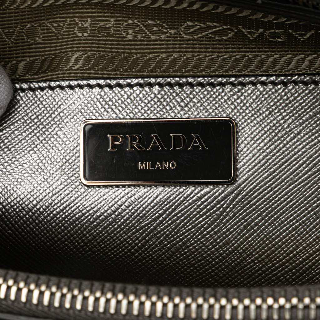 Prada Medium Saffiano Lux Open Promenade Satchel - 5