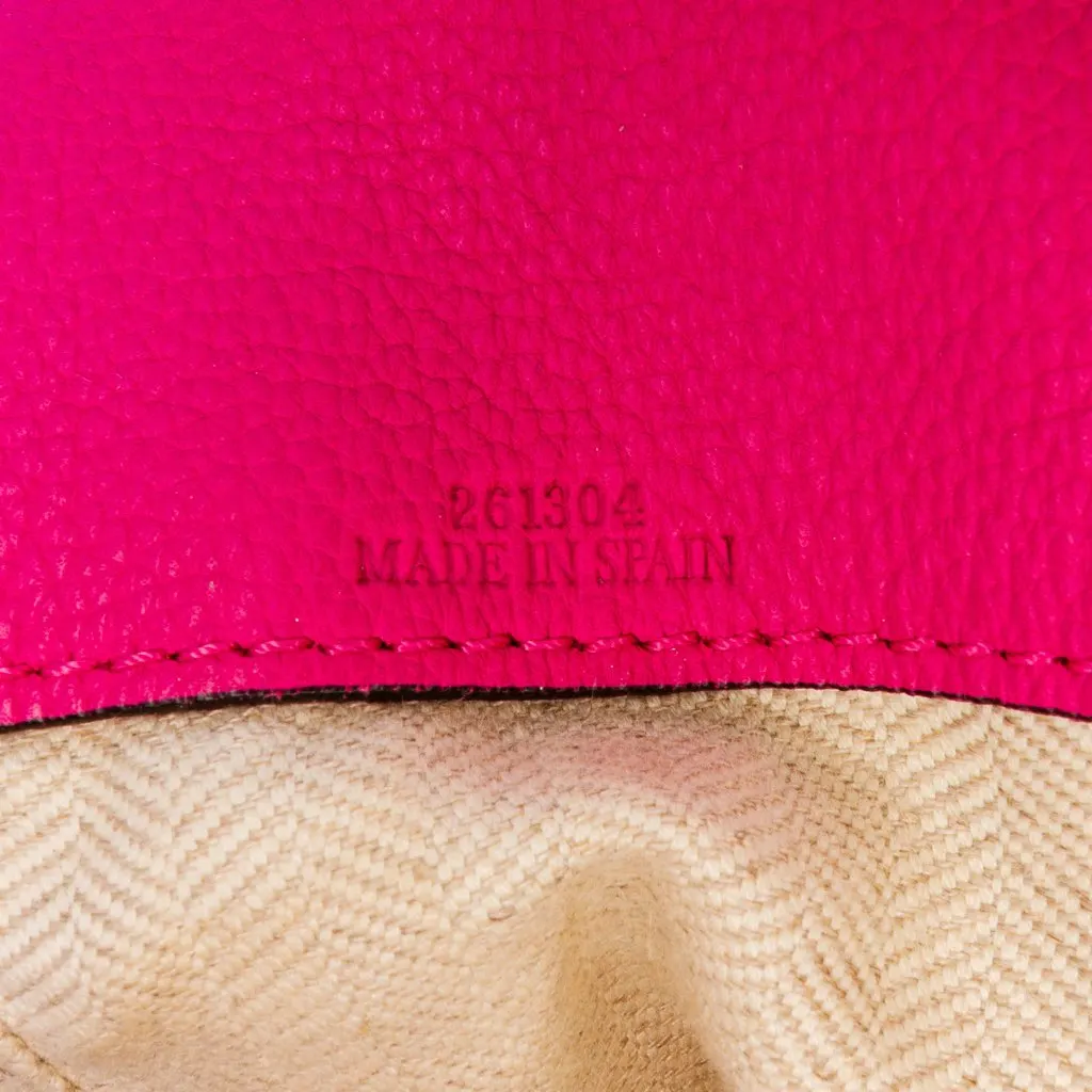 Loewe Leather Dunas Hobo Pink Leather Good - Box View