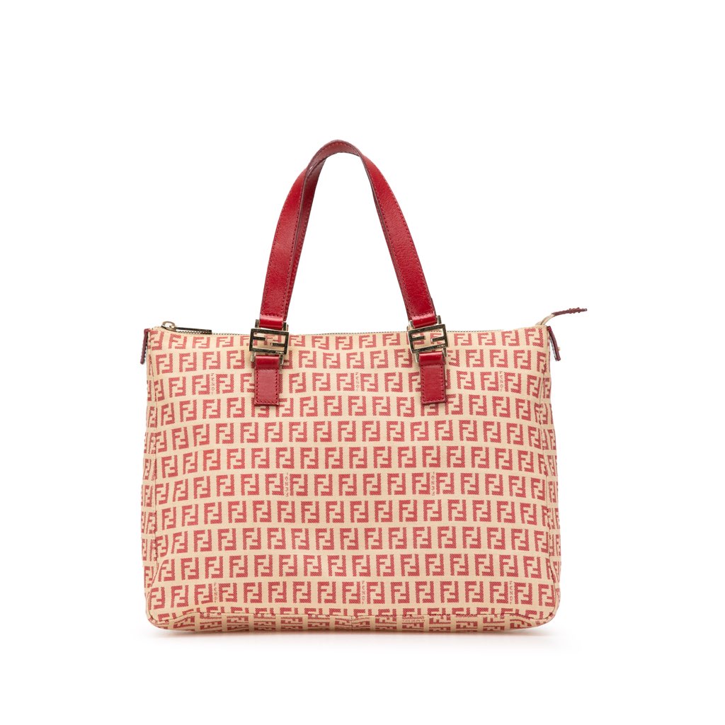 Fendi Zucchino Canvas Tote