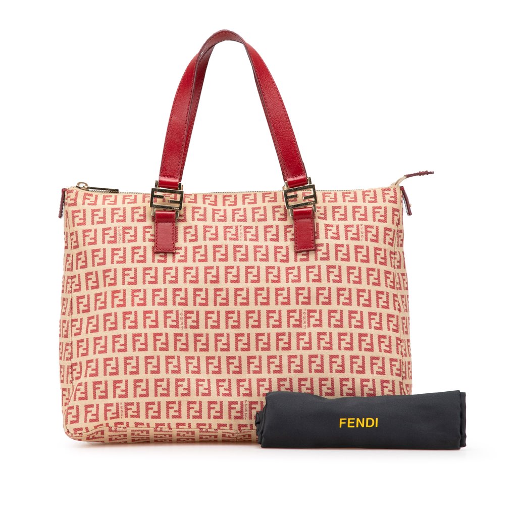 Fendi Zucchino Canvas Tote - Image 14