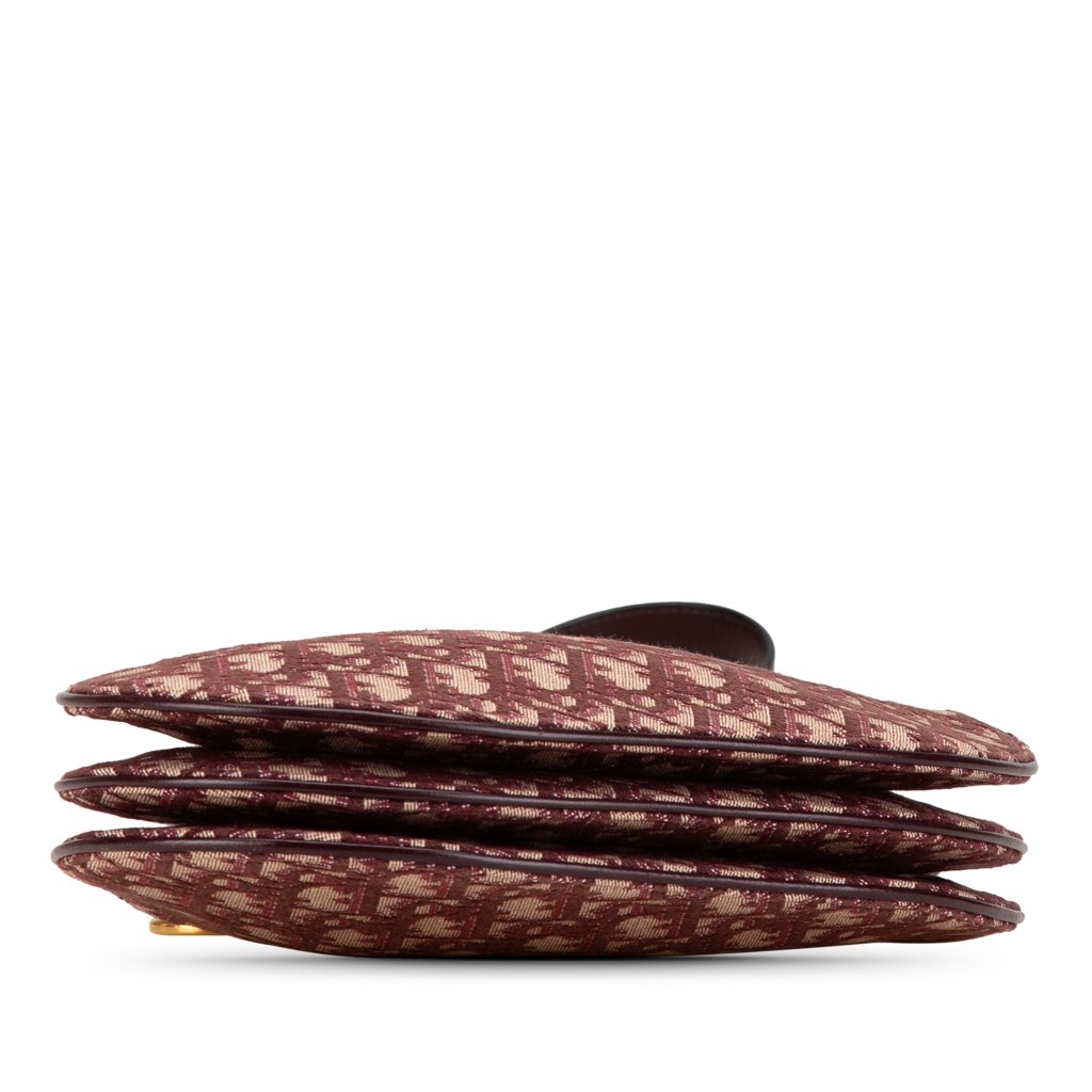 Dior Oblique Canvas Saddle Triple Zip Crossbody - 3