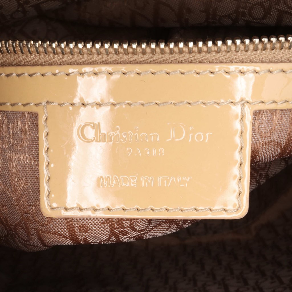 Dior Large Patent Cannage Lady Dior - 5