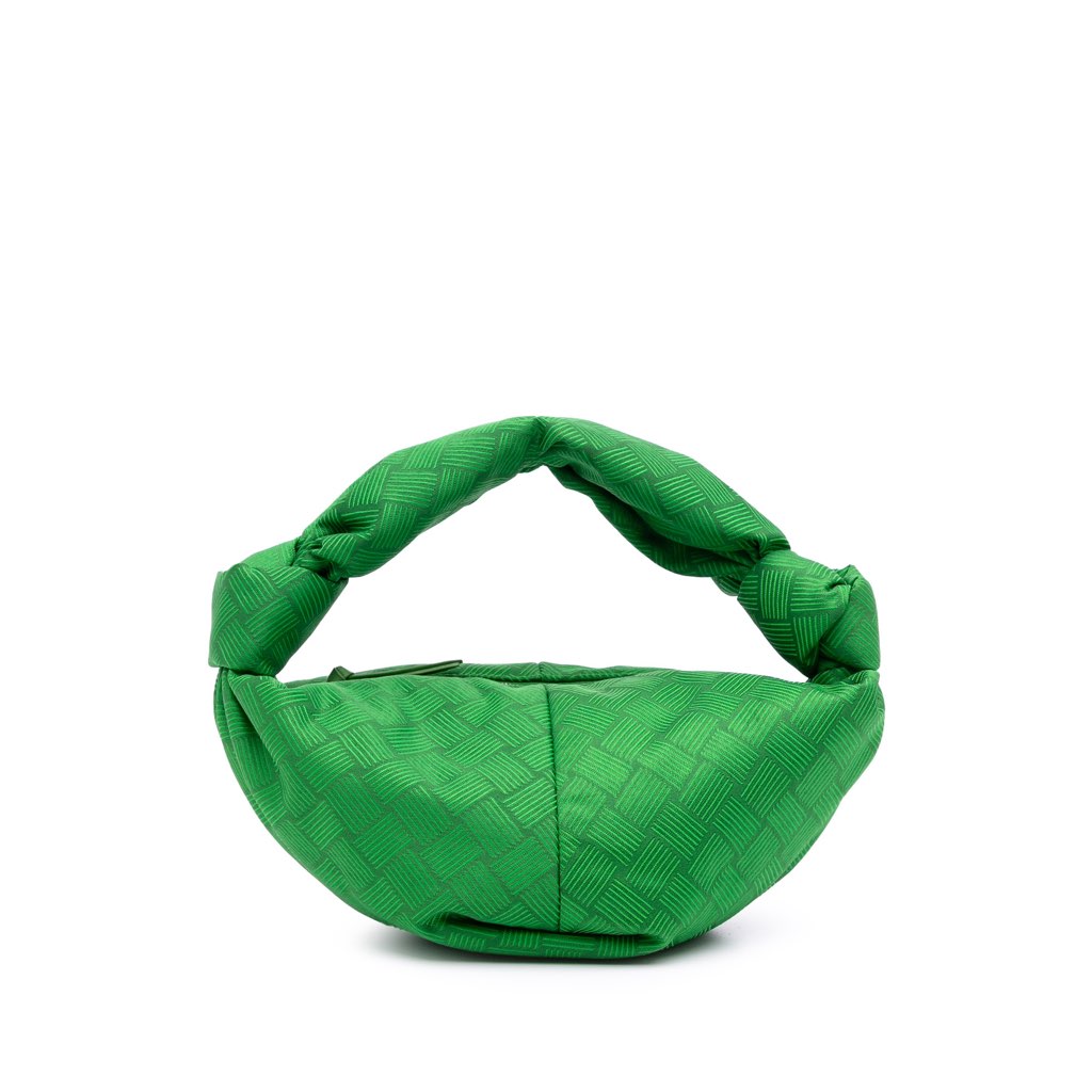 Bottega Veneta Mini Jacquard Intrecciato Double Knot Bag