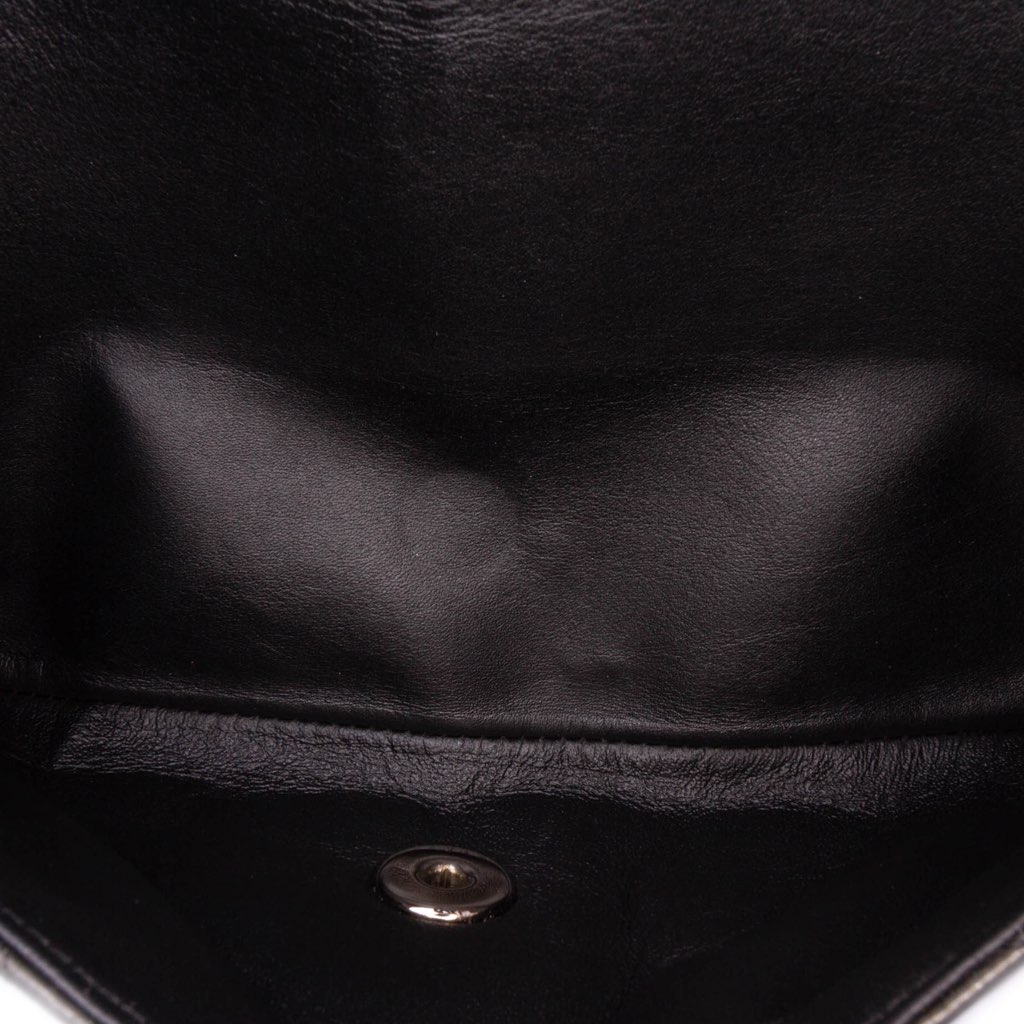 Chanel Medium Classic Striped Patent Double Flap - 5