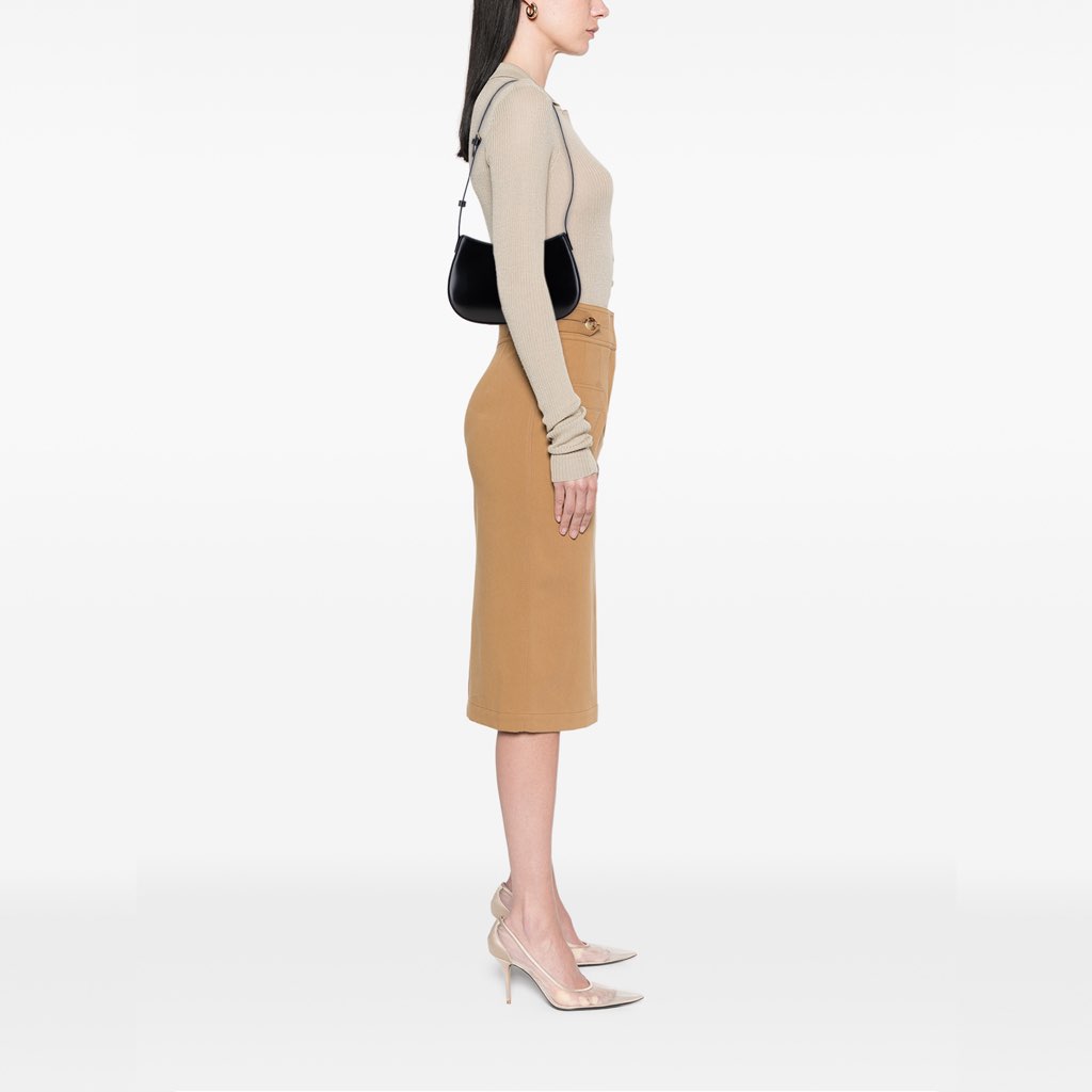 Celine Medium Shiny Calfskin Tilly Shoulder Bag - Image 13