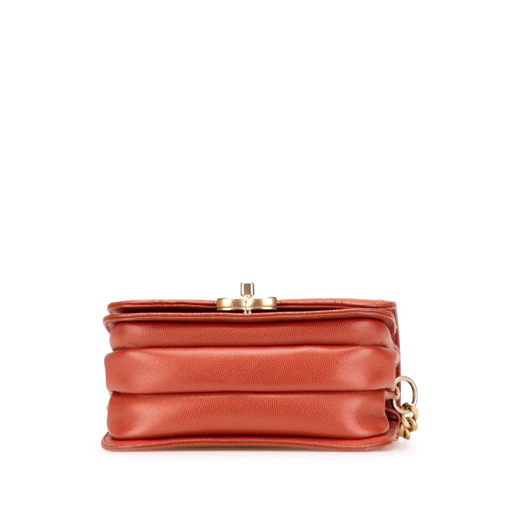 Chanel Mini CC Quilted Caviar Messenger Single Flap - Image 6