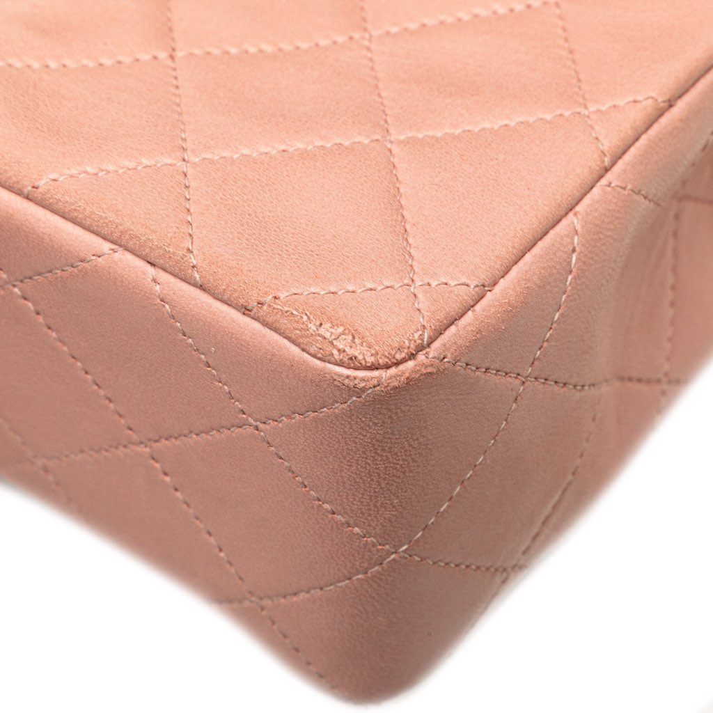 Chanel Mini Square Classic Lambskin Single Flap - Image 14