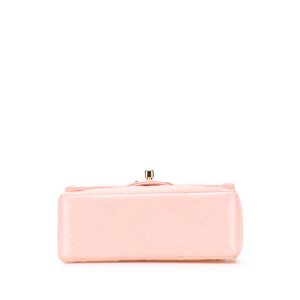 Chanel Mini Square Classic Lambskin Single Flap - Image 6