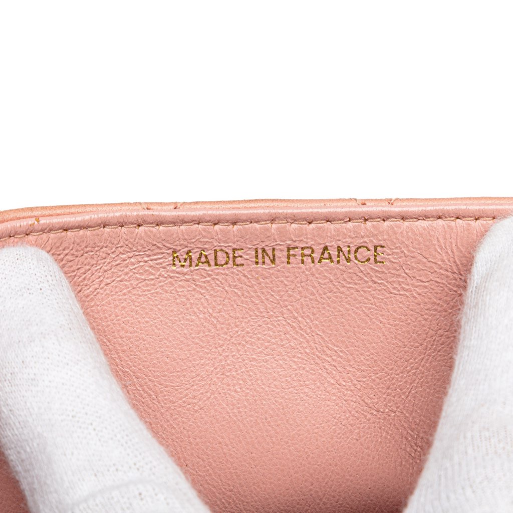 Chanel Mini Square Classic Lambskin Single Flap - Detail 2