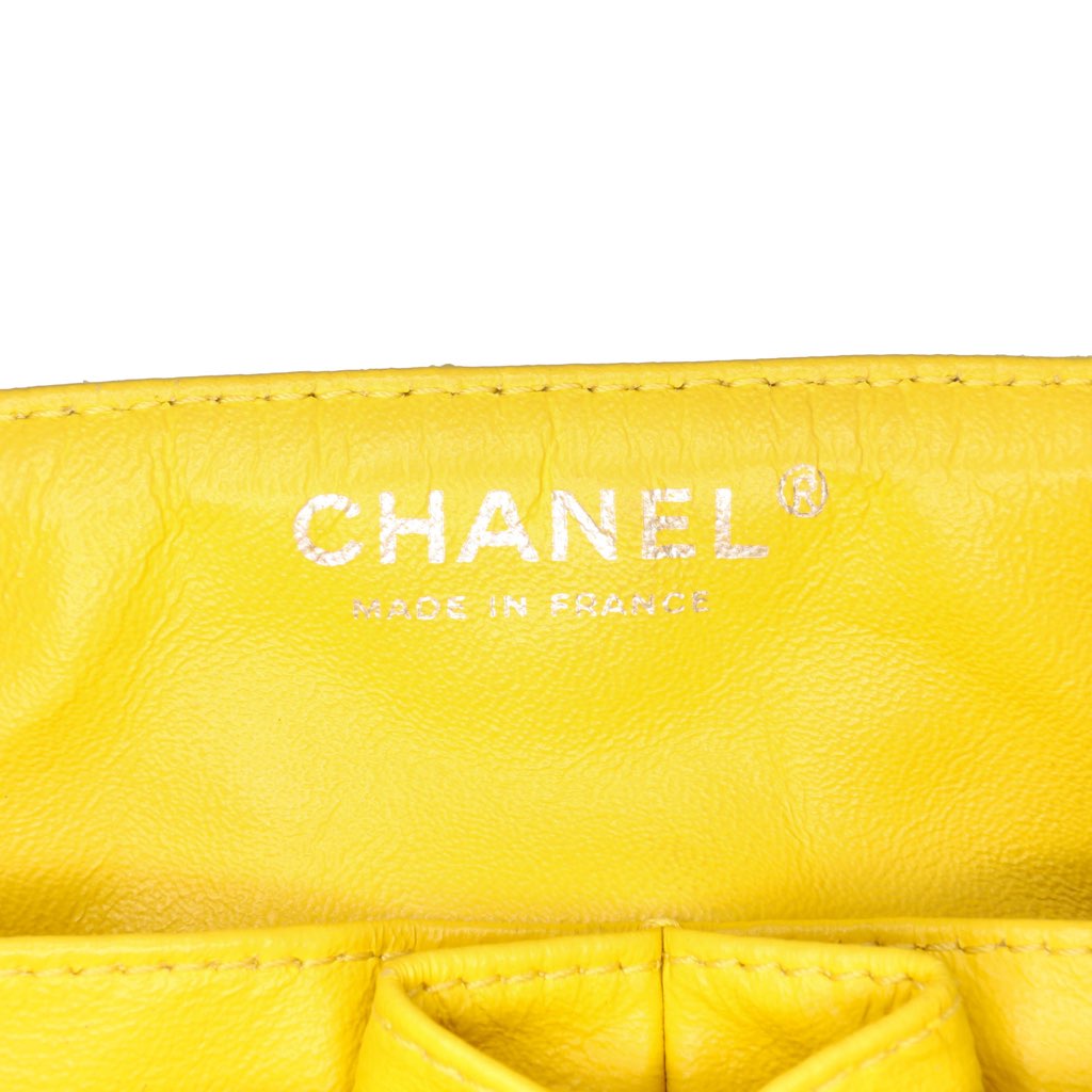 Chanel Chevron Jersey East West Flap - Side view