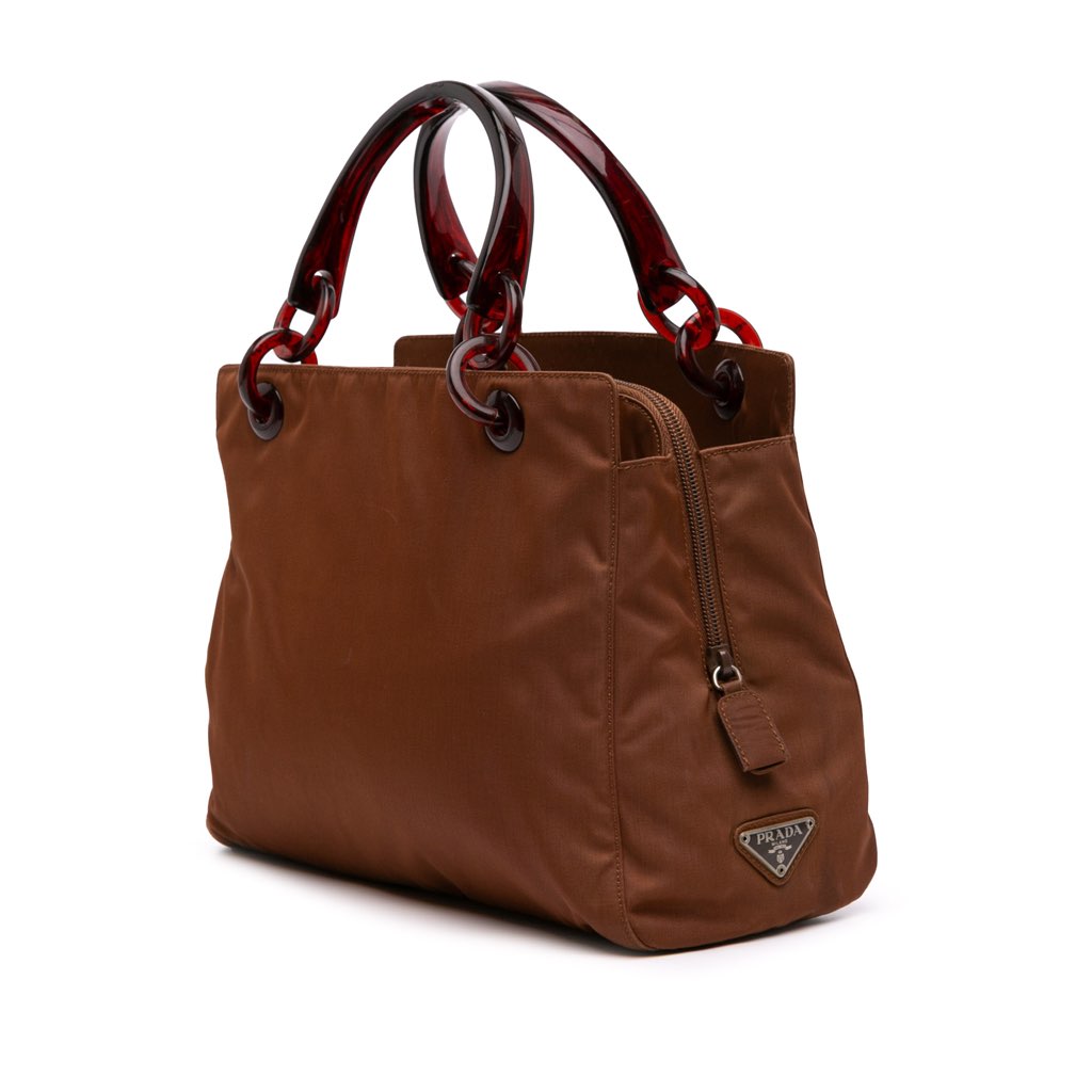 Prada Tessuto Mare Handbag - Back view