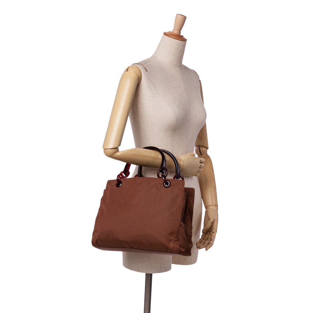 Prada Tessuto Mare Handbag - Image 18