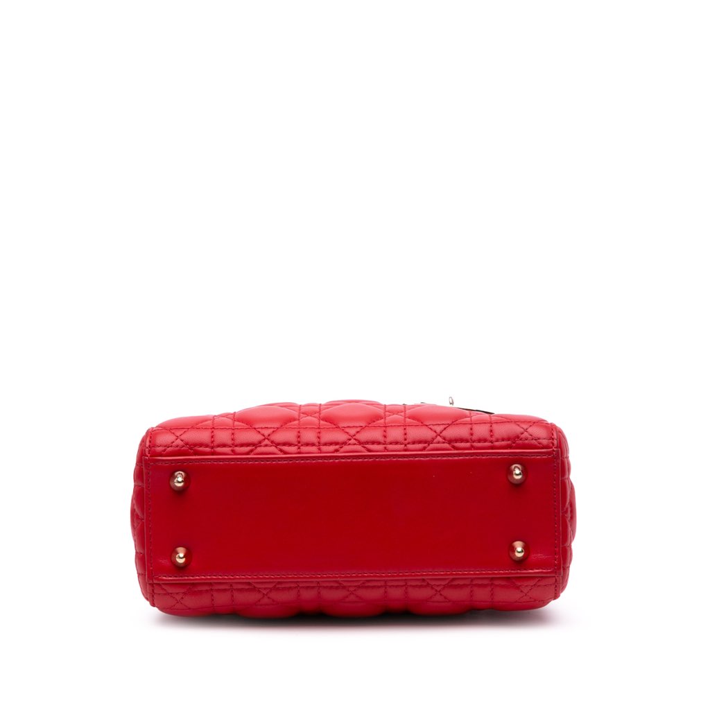 Dior Small Lambskin Cannage My ABCDior Lady Dior - Image 6