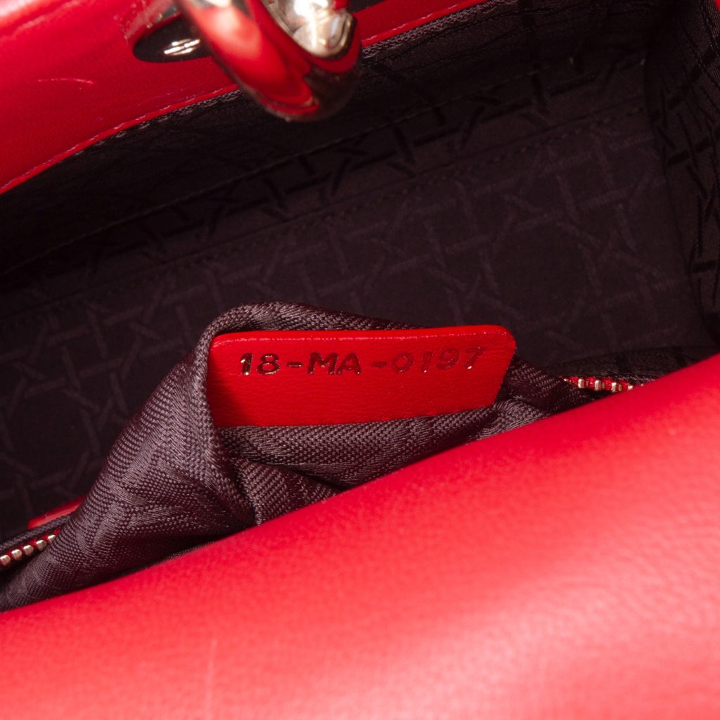 Dior Small Lambskin Cannage My ABCDior Lady Dior - Detail 1