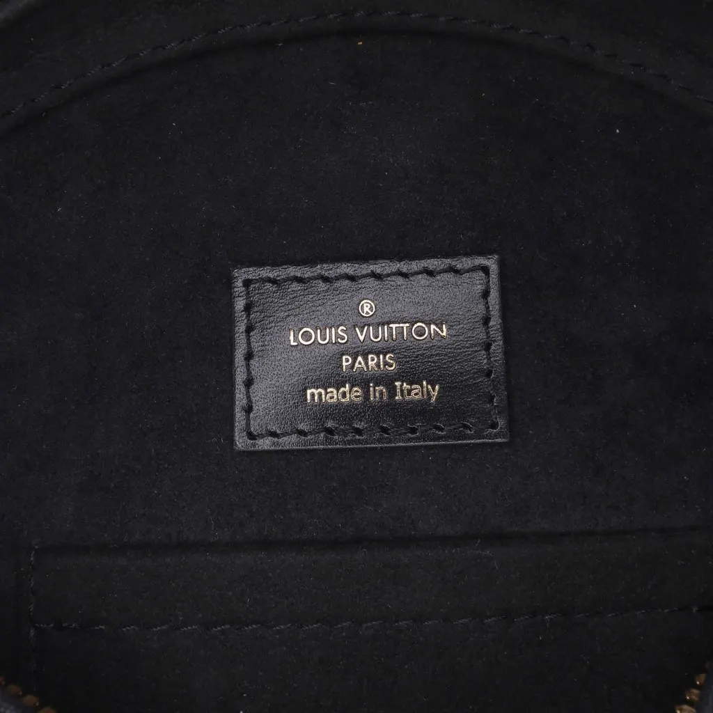 Louis Vuitton Monogram Vernis Boite Chapeau Souple MM Black Leather Good - Box View