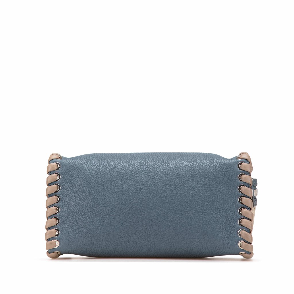 Fendi Leather Selleria Lei Whipstitch Satchel - Image 6