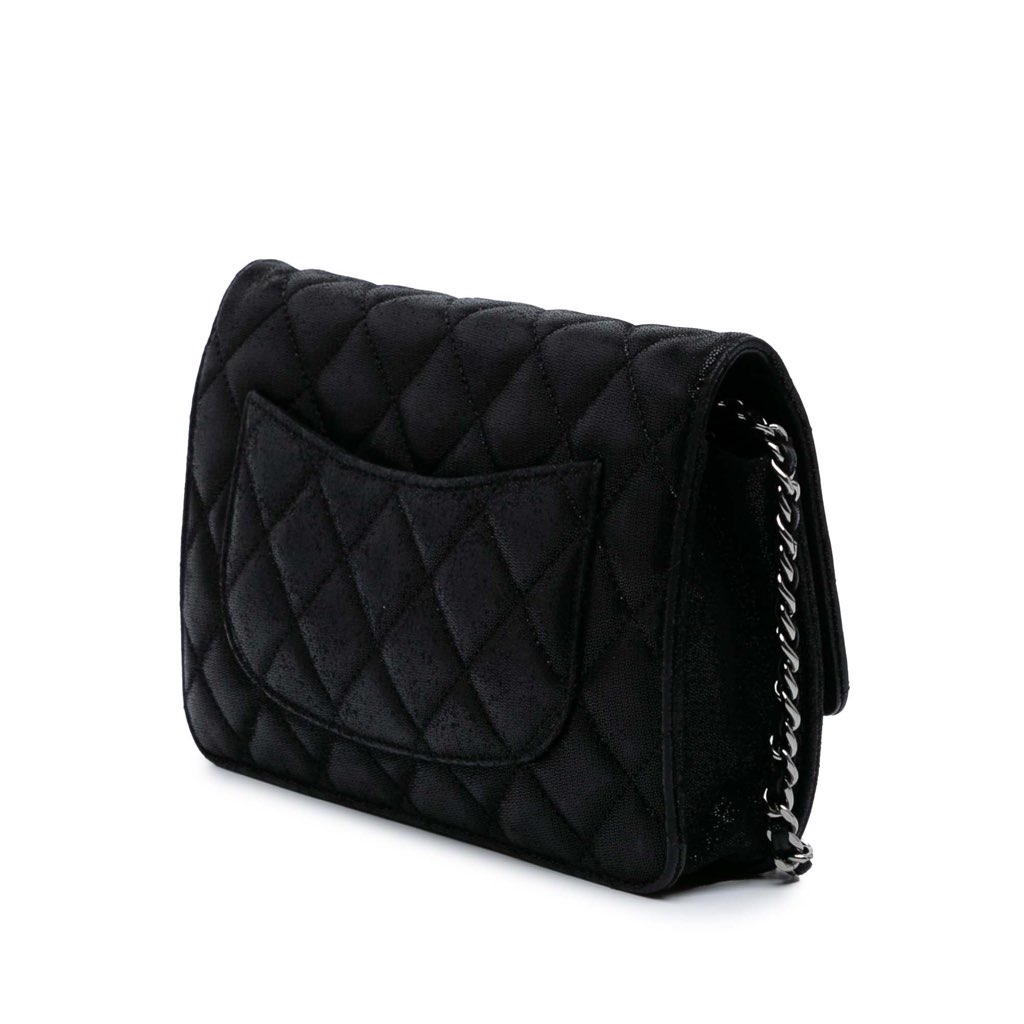 Chanel Iridescent Caviar Crystal CC Wallet On Chain - 2