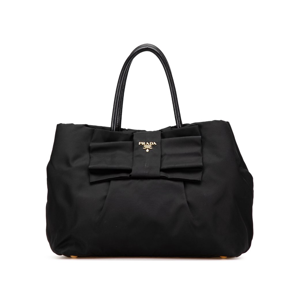 Prada Tessuto Fiocco Bow Handbag
