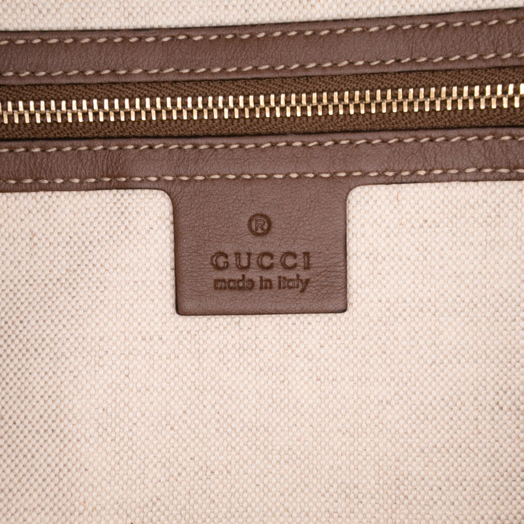 Gucci Large GG Supreme Nice Dome Satchel - 5