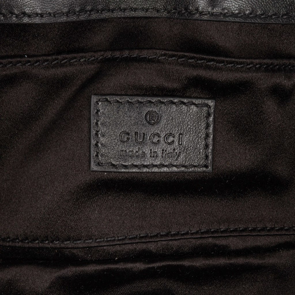 Gucci Small Leather Horsebit Chain Satchel - 5