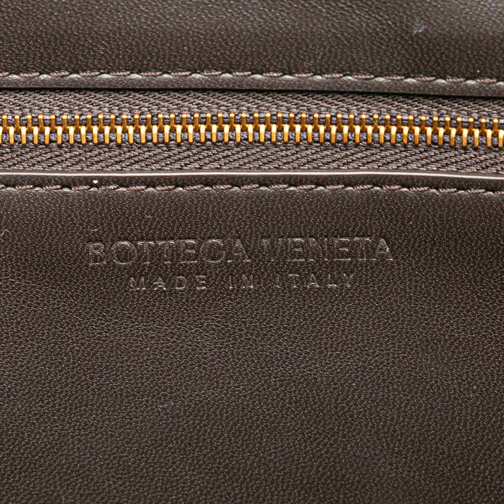Bottega Veneta Small Lambskin Intrecciato Getaway Satchel - 5