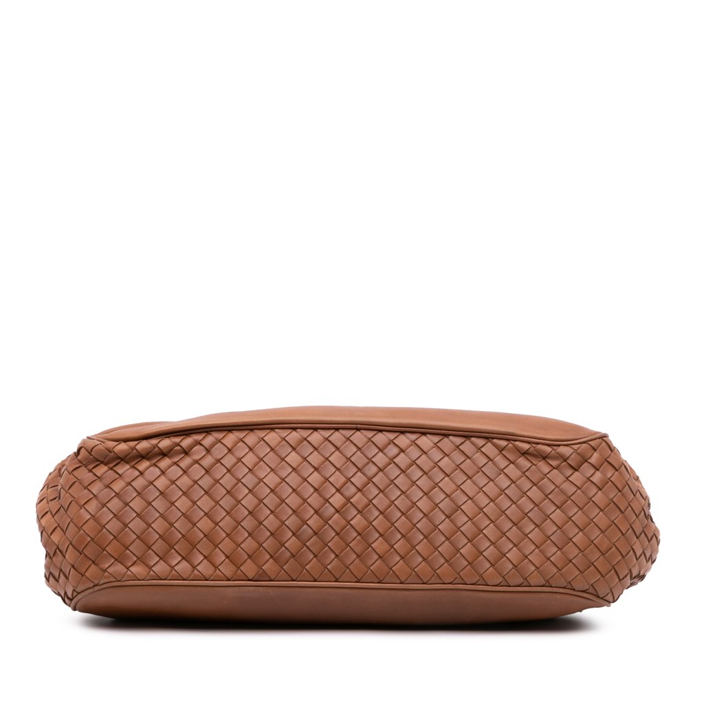 Bottega Veneta Nappa Intrecciato Trimmed Napoli Handbag - 3