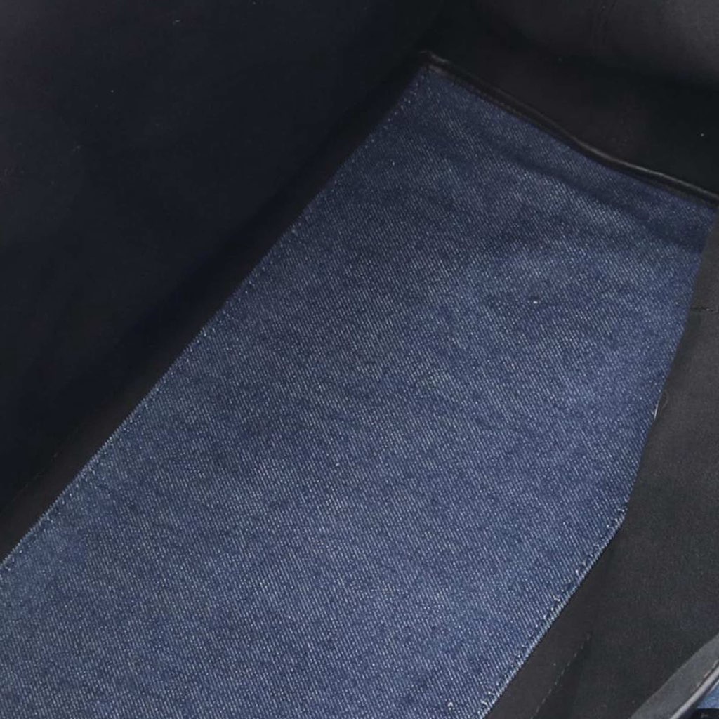 Balenciaga Denim Navy Cabas M - 3