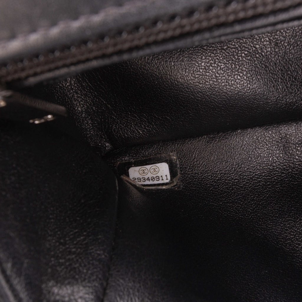 Chanel Mini Rectangular Classic Bicolor Patent Single Flap - Side view